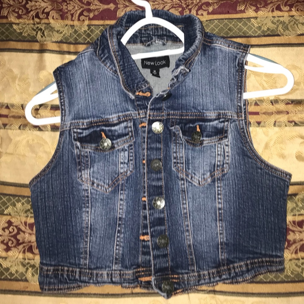 Denim vest